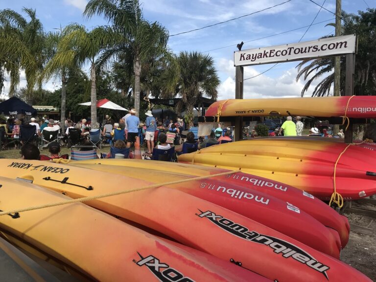 Kayak Eco Tours located at Nav-a-gator Grill and Marina on the Peace River