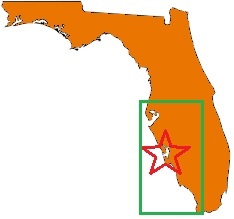 Florida With Star